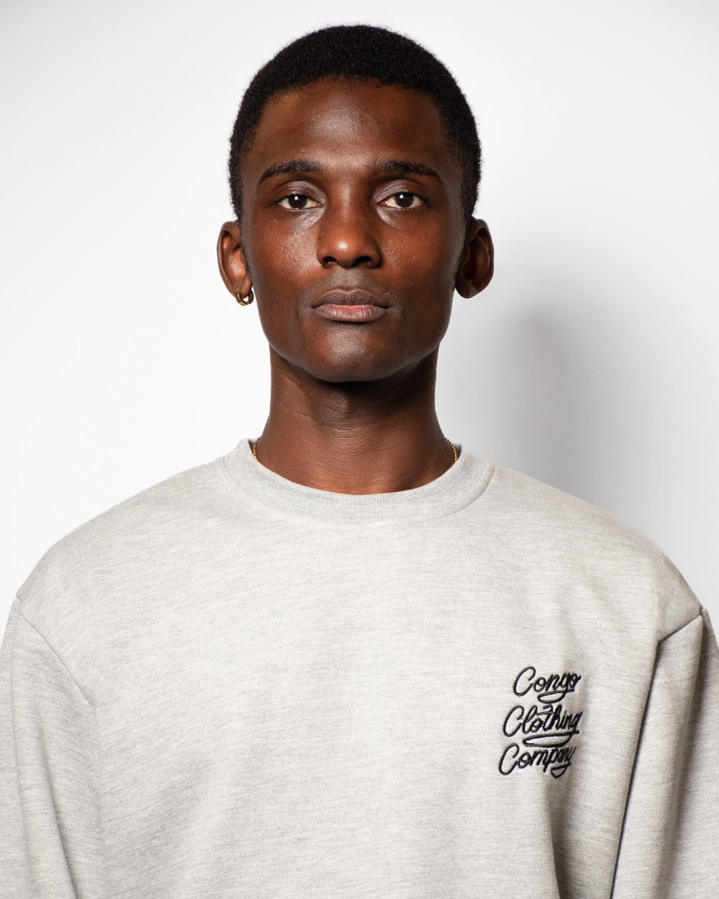 Signature Grey Crewneck