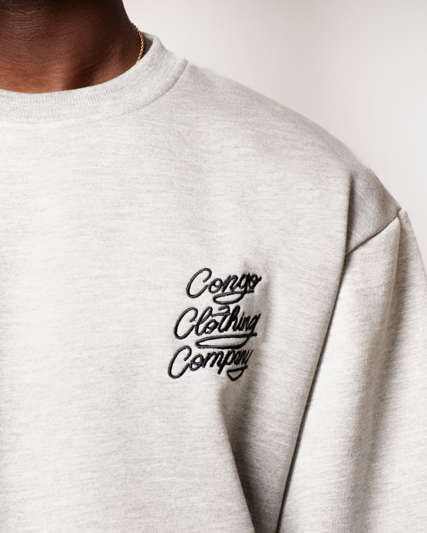 Signature Grey Crewneck