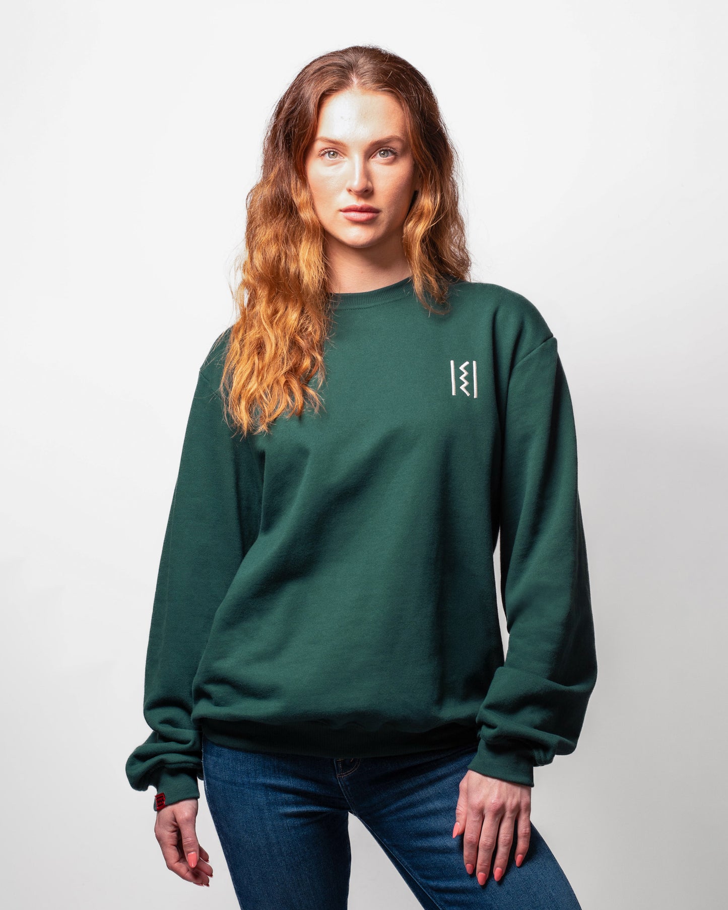 Icon Green Crewneck