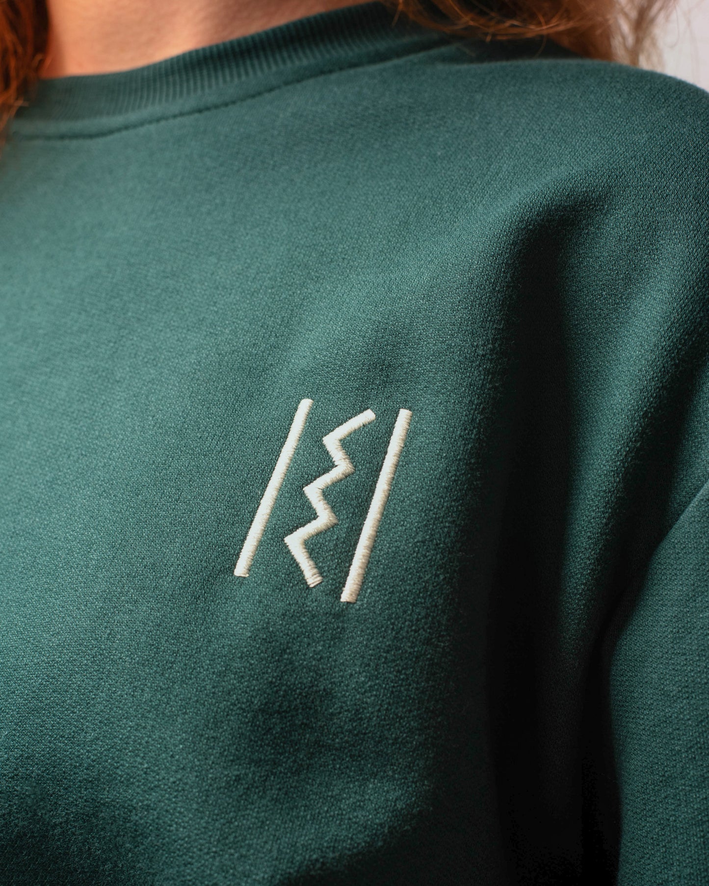 Icon Green Crewneck